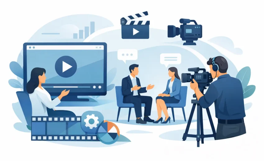 Conteúdo institucional em vídeo para empresas