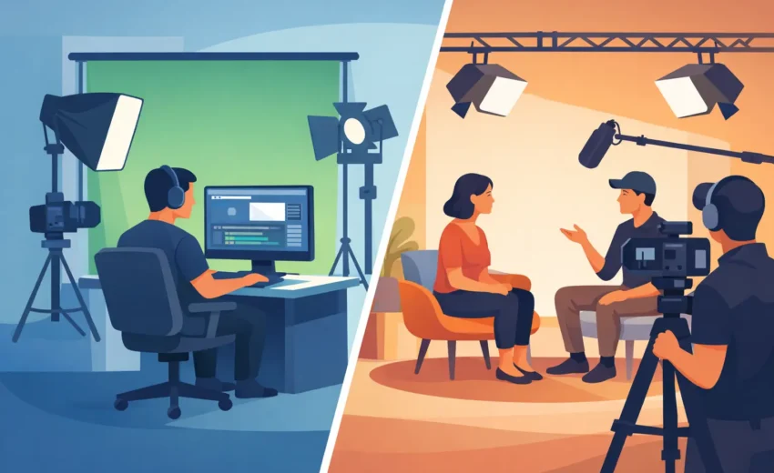 Estúdio próprio ou locação audiovisual?