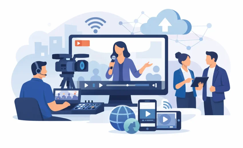 Fornecedor de streaming para eventos: como escolher