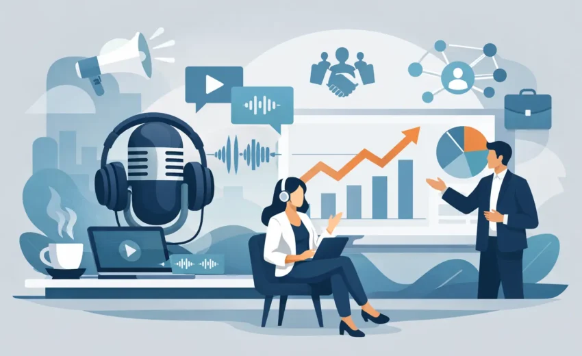 Guia de podcast para marcas B2B