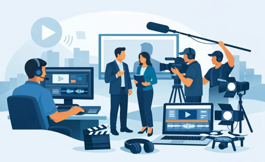 Terceirização audiovisual para empresas