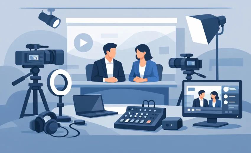 Equipamentos para Live Corporativa Profissional