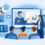 Plataformas para aulas corporativas ao vivo